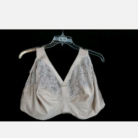 Glamorise Classic Magiclift Nonwired CG173 Size 54H Beige.Excellent condition - Picture 1 of 6